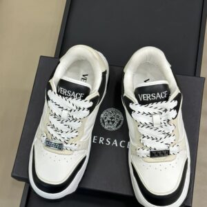 VERSACE ODISSEA SNEAKERS WHITE BLACK - UH001