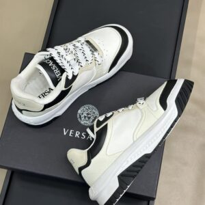 VERSACE ODISSEA SNEAKERS WHITE BLACK - UH001