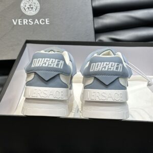 VERSACE ODISSEA SNEAKERS WHITE BLUE - UH006