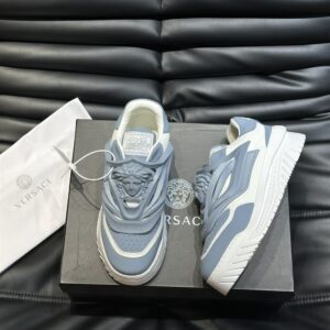 VERSACE ODISSEA SNEAKERS WHITE BLUE - UH006