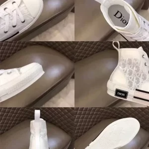 DIOR LIMITED EDITION “B23” HIGH-TOP DIOR OBLIQUE SNEAKER - I124